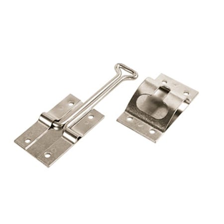 Overtime E217 4 In. Entry Door Holder, Zinc OV88817